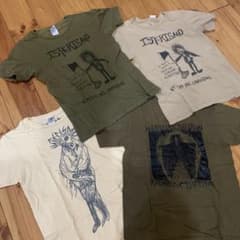 古着　パンクバンドT-shirt  ISTERISMO 4点セットのサムネイル