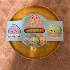 SQUISHY DUMPLING 肉まんスクイーズ せいろ グリーンのサムネイル
