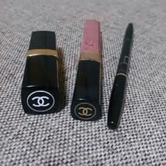 CHANEL ３点セット 口紅＆リップグロス＆ペンシルアイライナーのサムネイル