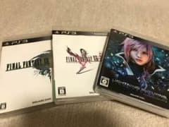 PS3 ファイナルファンタジーX3 シリーズ3枚セットのサムネイル