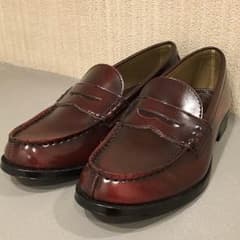 【新品未使用】♡hawkins♡ローファー/23.0センチ-ブラウンのサムネイル