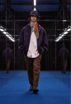 季節限定値下げkolor 22aw ナイロンウールダンボールブルゾンのサムネイル