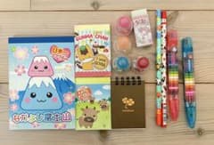 文具セット メモ帳 消しゴム 鉛筆のサムネイル