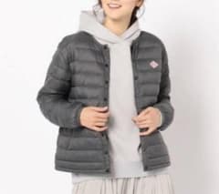 ダントン DANTON インナーダウン　チャコールグレー　美品のサムネイル