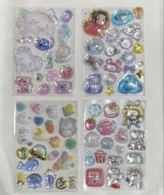 ボンドロ　うるちゅる　ウォーター　おはじき　ジュエル　他　おすそ分けシールセット シール おすそ分け ボンボンドロップシール うるちゅる ウォーター