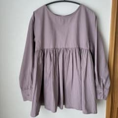coca ぺプラム　ブラウス　ONE SIZE 綿100%のサムネイル