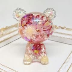 No.243♪オルゴナイト♡導線カラフルくまちゃん♡のサムネイル