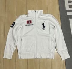 Polo Ralph Lauren スイス国旗 ジップアップスウェット
