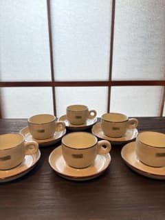 Noritake FOLKSTONE カップ&ソーサー デミタス 6客のサムネイル
