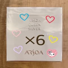 アルソア クイーンシルバー6個セット♡サンプルミニ石鹸2個おまけ付き 