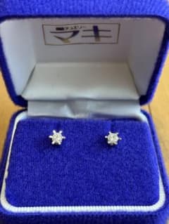 新品 ジュエリーマキ Pt850 ダイヤモンドピアス0.38ct - メルカリ