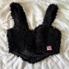 【美品】BASICKS ブラックビスチェのサムネイル