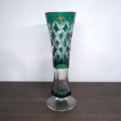ヴァルサンランベール花瓶 緑 高さ約22.3cm ヴァルサンランベール花瓶 緑 高さ約22.3cm - メルカリ