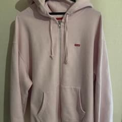 Supremeピンクジップパーカーのサムネイル