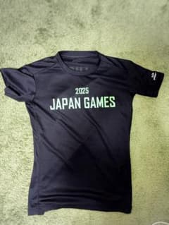 Phiten 2025 JAPAN GAMES Tシャツ ブラック Mのサムネイル