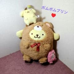 ✨️ポムポムプリン✨いつもいっしょペアぬいぐるみ＆マスコット当たりくじ✨
