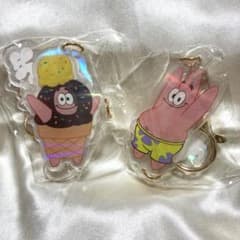 スポンジボブ ゆらゆらキーホルダーver.2 2点セットのサムネイル