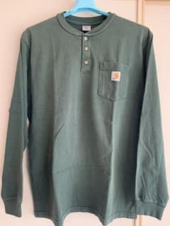 カーハート Carhartt ヘンリー ネック ポケット ロングTシャツ ロンTのサムネイル