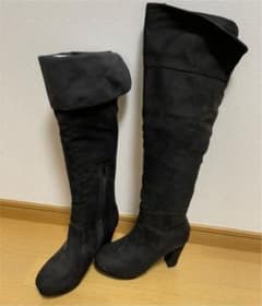 ロングブーツ 黒のサムネイル