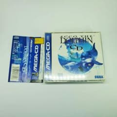 メガCD専用ソフト エコー・ザ・ドルフィンCD 中古帯付きのサムネイル