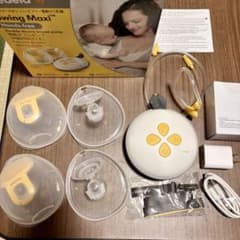 メデラ 電動さく乳器 スイング・マキシハンズフリー ダブルポンプ 両胸用搾乳機のサムネイル
