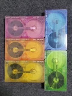maxell　COLOR　CLUB　HGX120　VHS　clear　【5本】のサムネイル