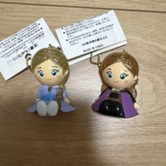 ディズニー アナと雪の女王 マスコット キーホルダー 2種セットのサムネイル