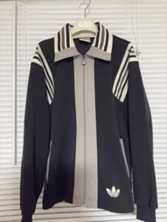 又*様 80s アディダス 刺繍ロゴ ガイコツ トラックジャケット デサント
