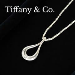 美品☆箱付き】ティファニー ネックレス ティアドロップ シルバー 925