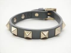 2998］展示品 ＊ヴァレンティノ ガラバーニ＊ レザー スタッズ 