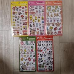 シール５枚セットのサムネイル