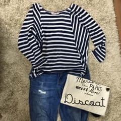 DISCOAT♡ボーダーニットのサムネイル
