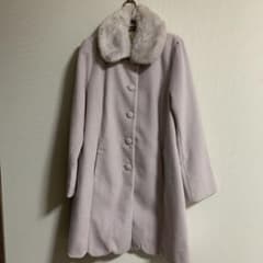 専用出品！！ファー付ロングコートのサムネイル