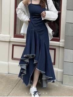 Libyan Denim Onepiece thetoeのサムネイル