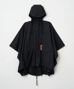 TROVE PONCHO HOODED COAT BLACK 3のサムネイル