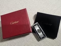 ジ*ー様 Cartier カルティエロゴ レアなマネークリップ - メルカリ