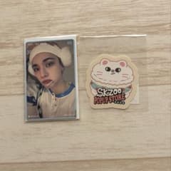 StrayKids スキズ ヒョンジン特典トレカ ジニレット ステッカーセットのサムネイル