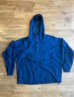 90s コロンビア アノラックパーカー コットンウッド ネイビーL - メルカリ