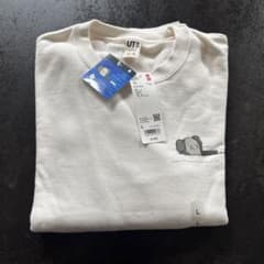 UNIQLO KAWS スウェット ホワイト Lサイズのサムネイル