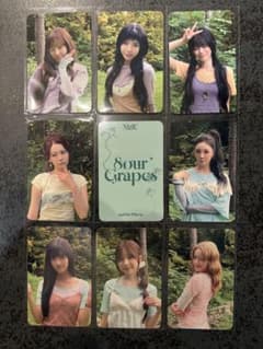 1001 ペンサ 全メンバー NiziU Sour Grapes コンプ トレカのサムネイル
