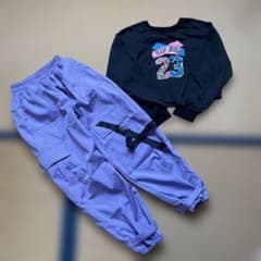 ダンス衣装＊ヘソ出し ヒップホップのサムネイル