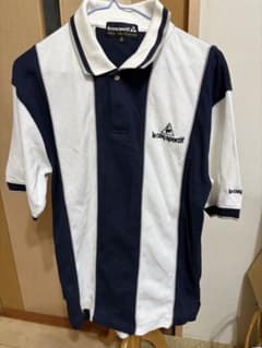 le coq sportif ゴルフ ポロシャツ ネイビー ホワイトのサムネイル