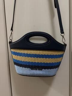 MICHAEL KORS ストライプ かごバッグ 2way MICHAEL KORS ストライプ かごバッグ 2way - メルカリ