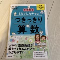 つきっきり算数入門編1 ①数、割合、速さのサムネイル
