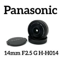 Panasonic 14mm F2.5 G H-H014 ブラック Panasonic 14mm F2.5 G H-H014 ブラック - メルカリ