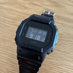 【美品】G-SHOCK/DW-5600BB/オールブラックのサムネイル