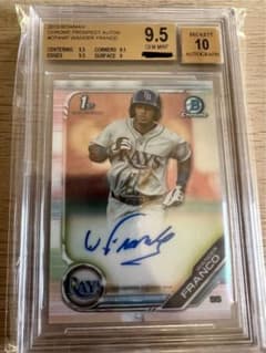 Topps BOWMAN CHROME ワンダーフランコ　BGS9.5 Topps BOWMAN CHROME ワンダーフランコ BGS9.5 - メルカリ