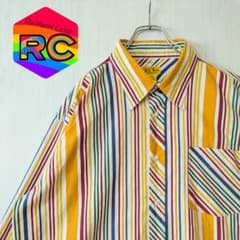 【限界価格】古着 90s 海外仕入れ マルチカラー ネルシャツ 長袖のサムネイル