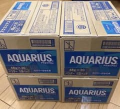 AQUARIUS 48g×30パック 4箱 120袋 パウダー AQUARIUS 48g×30パック 4箱 120袋 パウダー - メルカリ