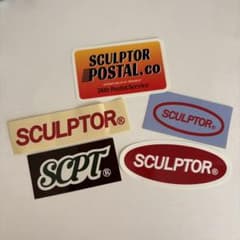 SCULPTOR ステッカー 5枚セットのサムネイル